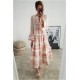 Autumn Women Dresses Summer Casual Loose Ruffle Long Sleeve V Neck Striped Print Bohemain Beach Long Maxi Dresses Femme Vestidos Autumn Women Dresses Summer Casual Loose Ruffle Long Sleeve V Neck Striped Print Bohemain Beach Long Maxi Dresses Femme Vestidos