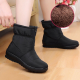 Women's snow ankle boots - winter warm