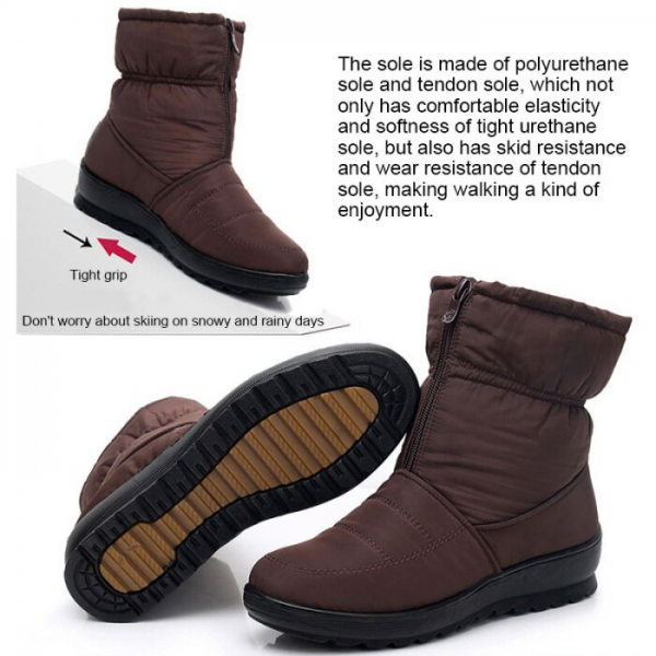 Women's snow ankle boots - winter warm Women's snow ankle boots - winter warm